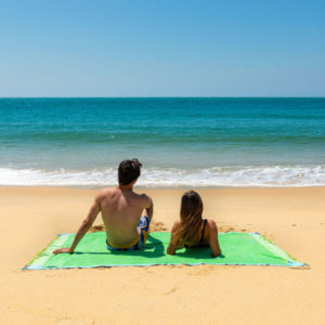 Groot strandlaken, XXL hamamdoek met badstof, Extra groot strandlaken, Grote hamamdoek, Grote strandhanddoek
