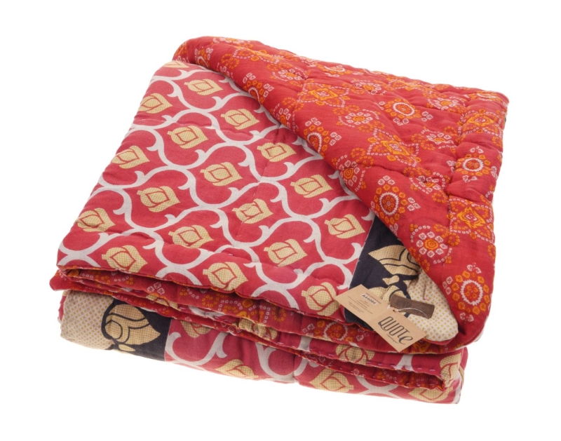 Woonplaid quilt New Delhi 123hamamdoek
