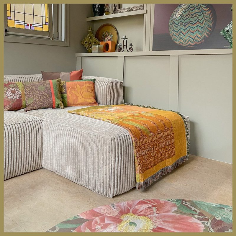 Nin-Nit bloemen plaid online bestellen gratis verzending