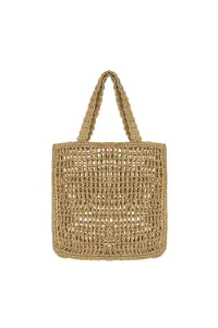 Tote bag gehaakt beige zand tas www.123hamamdoek.nl gratis verzenden online kopen