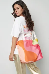 Colorbomb tas strandtas canvas shopper