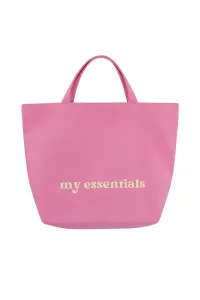 Roze Canvas Shopper My essentials