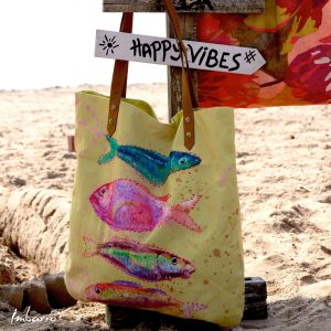 Shopper Fish imbarro strandtas www.123hamamdoek.nl