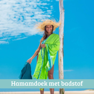 Hamamdoek met badstof
